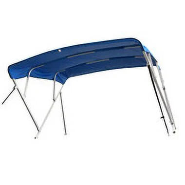 Gen3 Marine 4 Bow Pontoon Bimini Top 56” x 8’ x 97-103” - Ebony