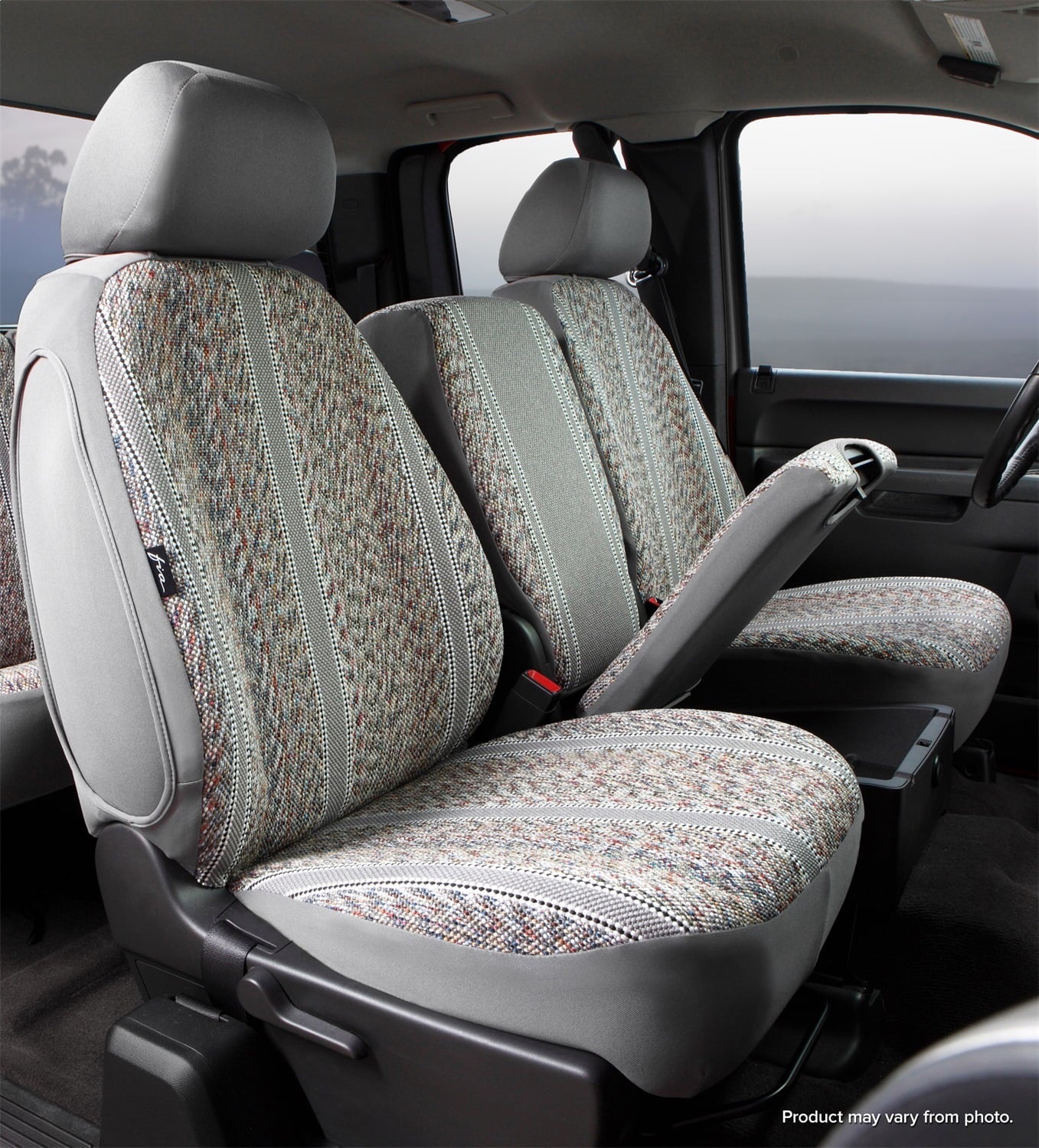 Fia Inc. TR49-15 GRAY FIATR49-15 GRAY 06-08 RAM 1500 MEGA CAB/06-09 RAM 2500/3500 FRONT 40/20/40 SPLIT A/REST CUSHION