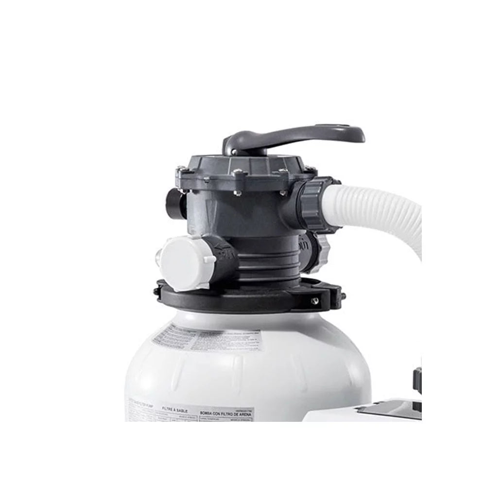 Intex 2100 GPH Sand Filter Pump, Deluxe Pool Maintenance Kit, & Pool Skimmer