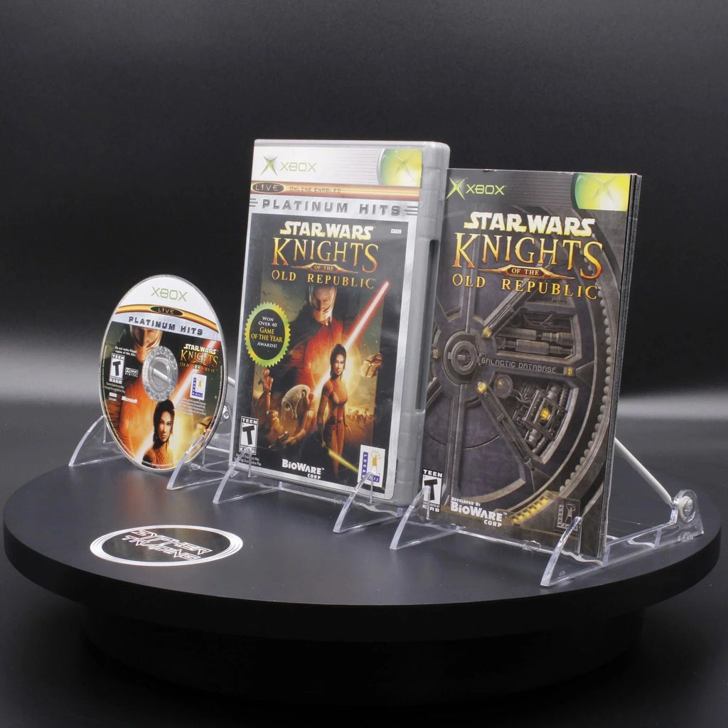 Star Wars: Knights of the Old Republic [Platinum Hits] | Xbox | 2003 | Tested