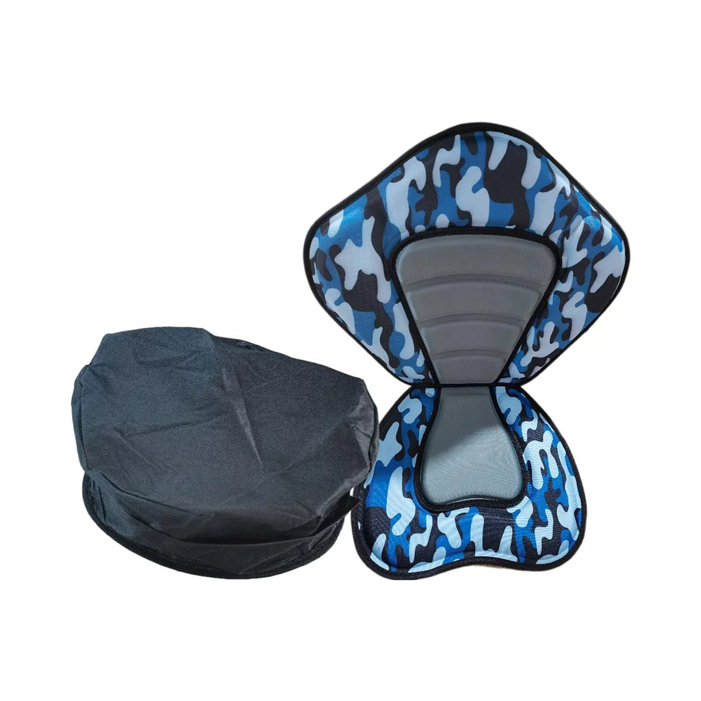 Kayak Seat Back Support Sitting Pad Adjustable Strap Bleacher Chair Detachable Stand up Paddleboard Seat Fishing Boat Seat for Kayaks Canoes