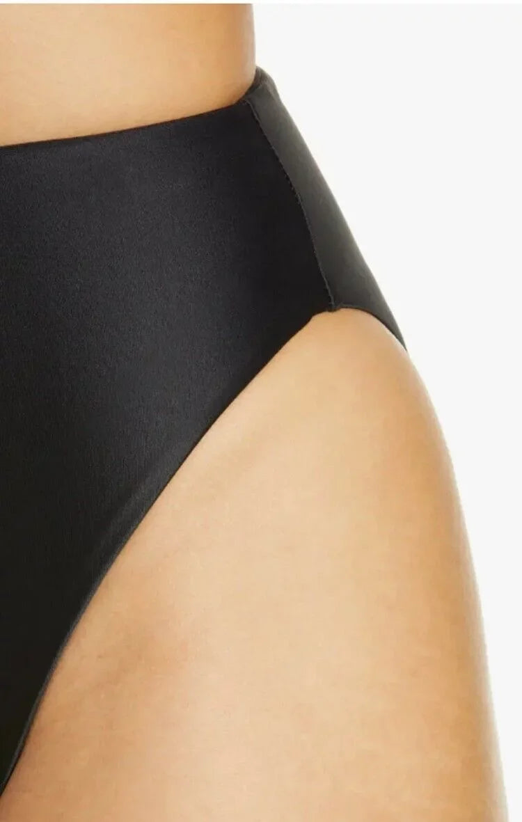 JADE Swim Incline Bikini Bottoms in Dark at Nordstrom, Size Medium