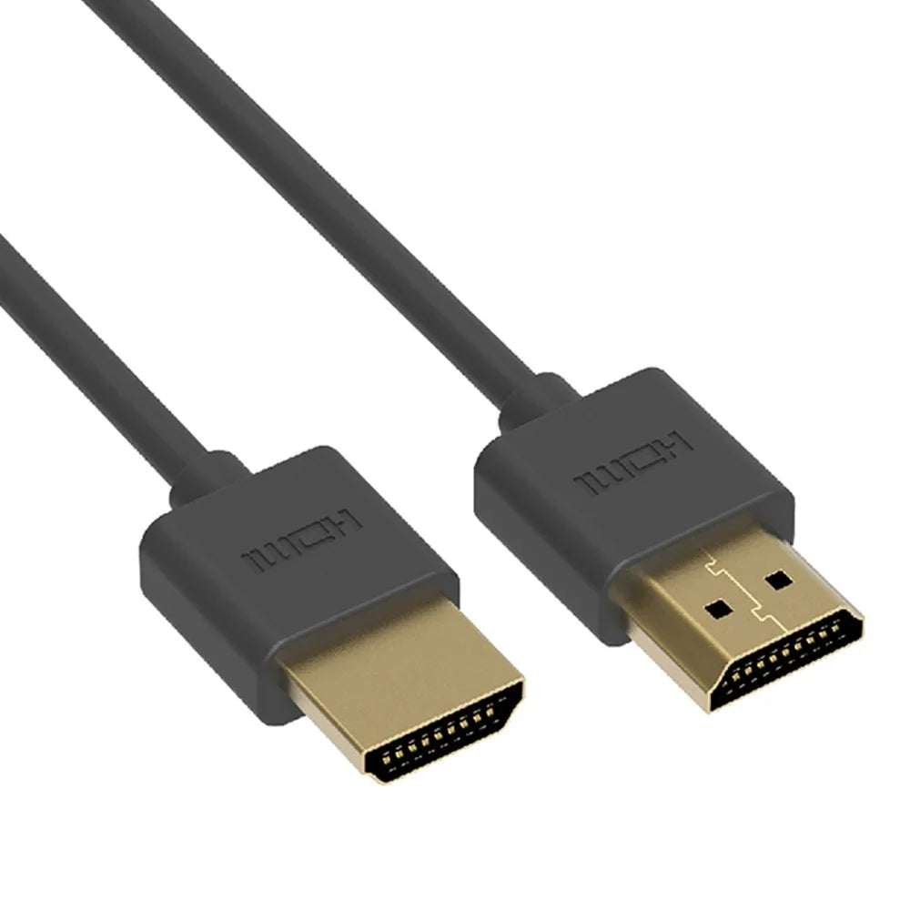 Cable Central LLC (10 Pack) 3Ft HDMI Slim Cable 4K/60Hz OD3.8mm - 3 Feet