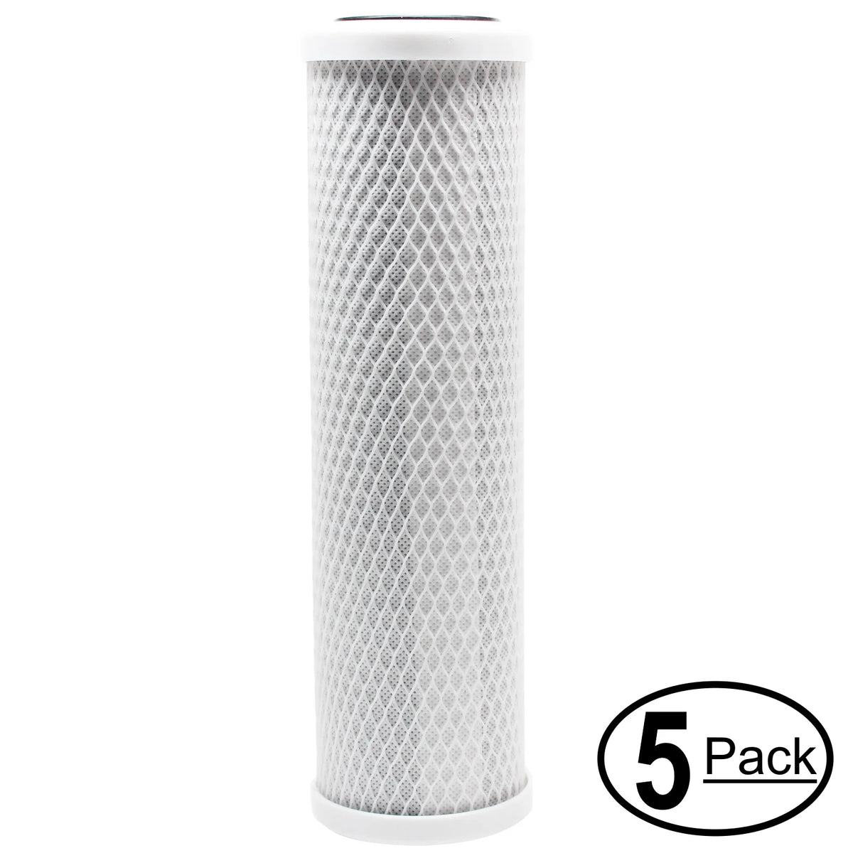 5-Pack People for OmniFIlter OT32 Activated Carbon Block Filter - Universal 10 inch Filter for OmniFIlter Under Sink Water Filter - Model OT32 - Denali Pure Brand