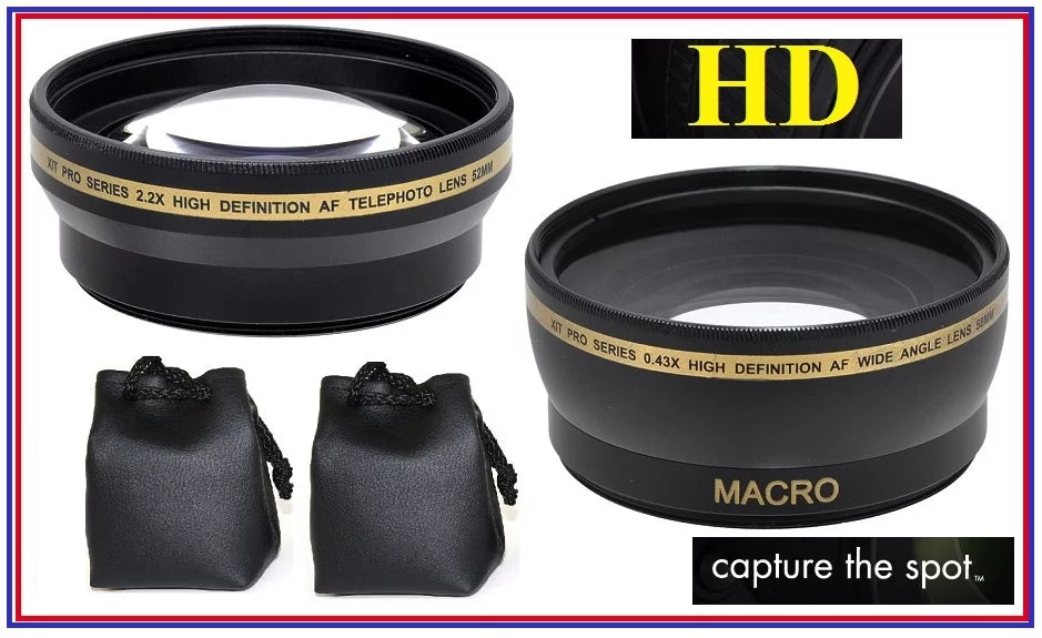 Super Saving Hi Def Accessory Pack for Nikon D3500 (55mm Compatible)