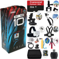 GoPro HERO10 Dark 4K30 Ultra HD, 23MP, Wi-Fi Waterproof Action Camera -32GB Kit