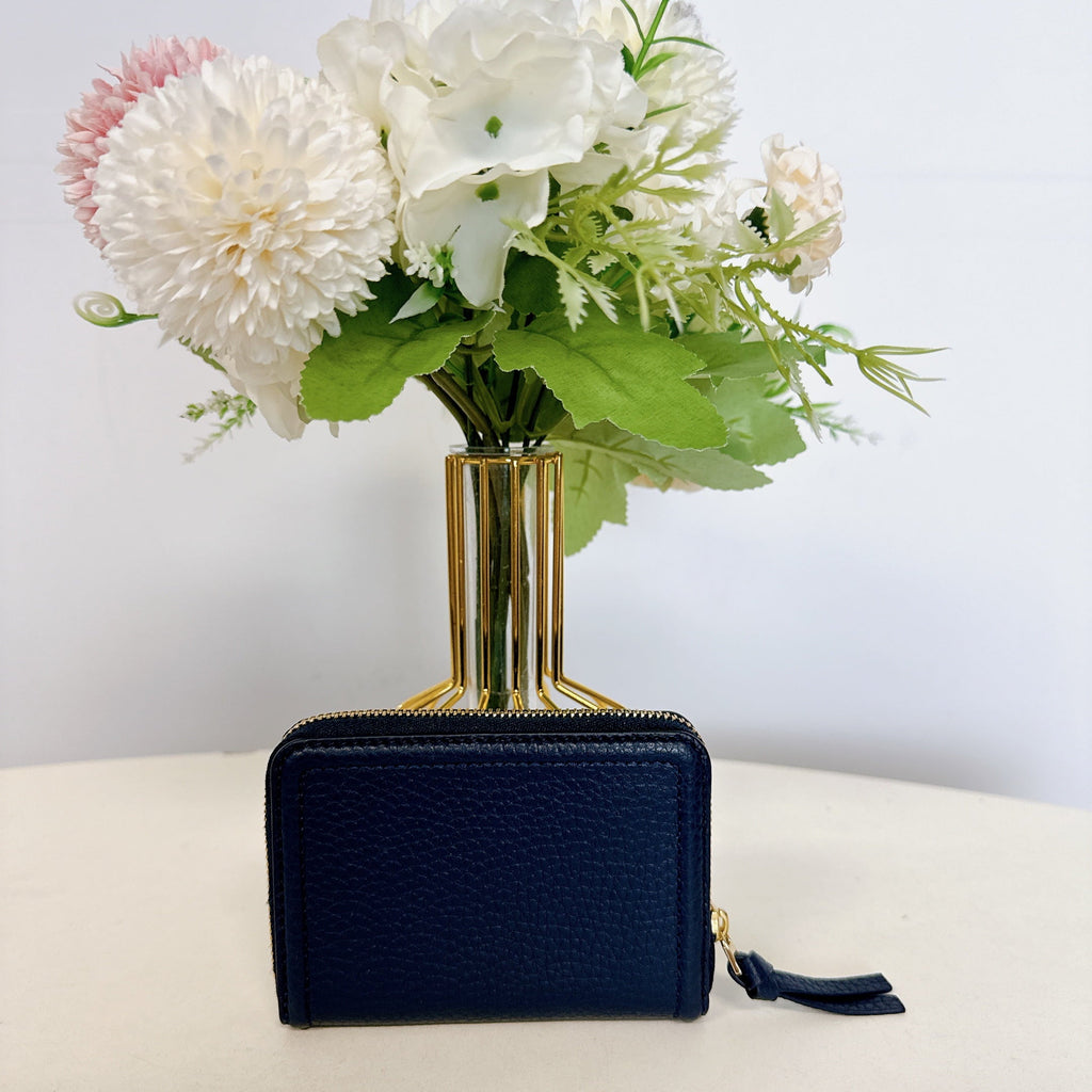Tory Burch 55378 Thea Zip Coin Case IN ROYAL NAVY