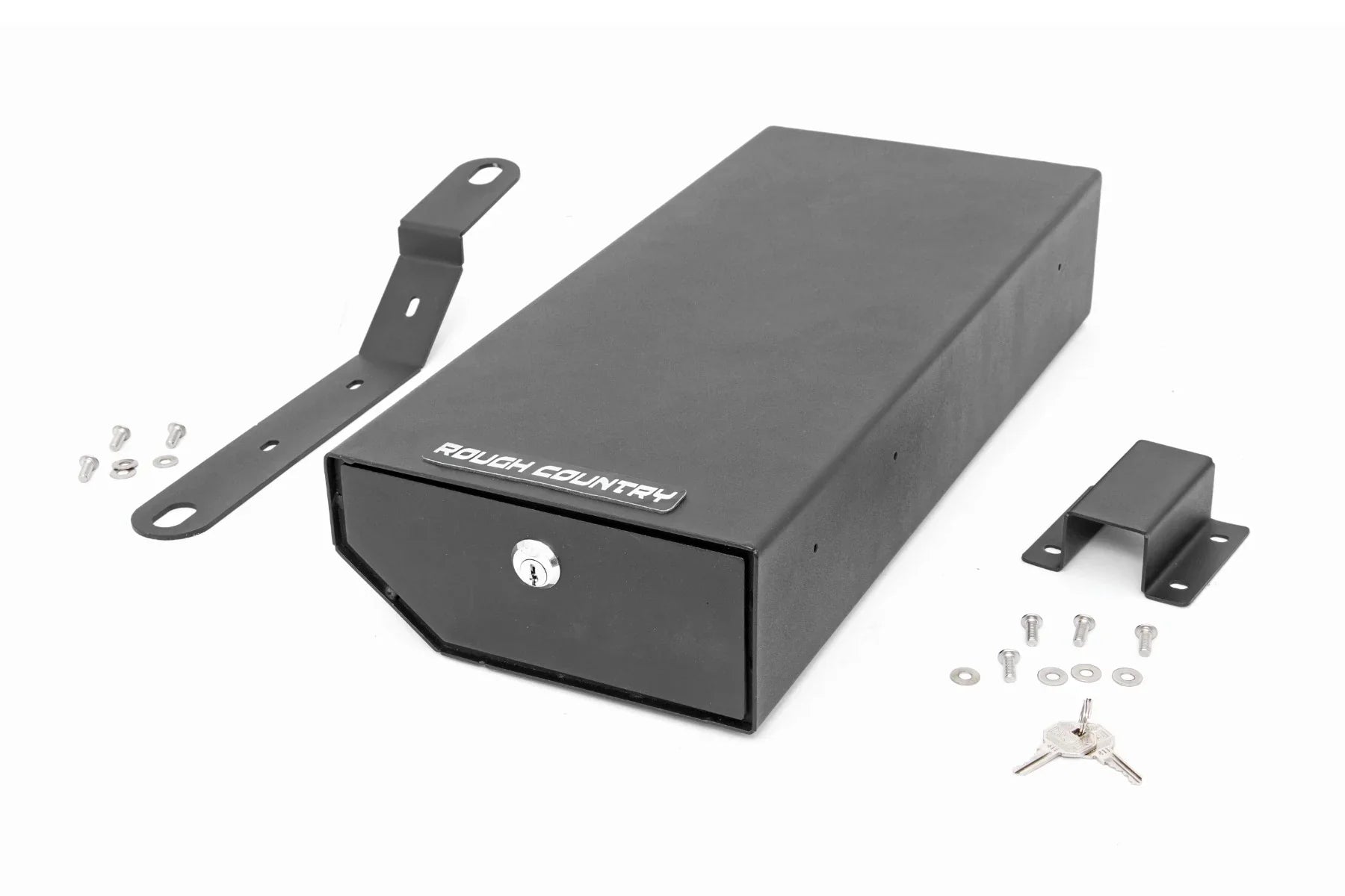 Rough Country Under Seat Lock Box for 2007-2018 Jeep Wrangler JK/JKU - 99035