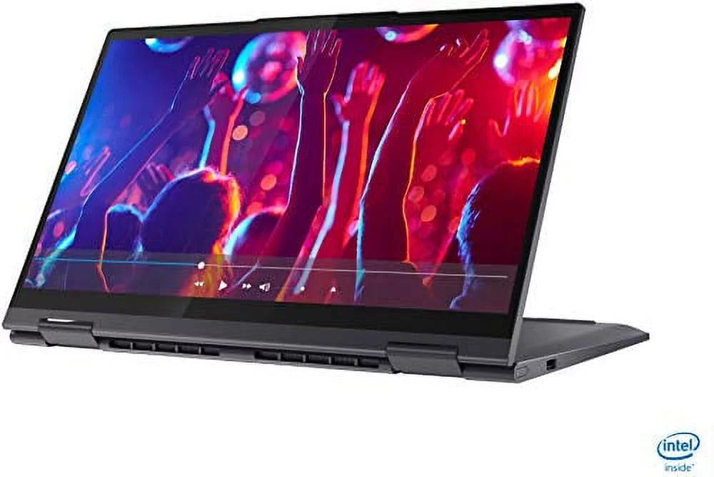 2021 LENOVO Yoga 7i 2-in-1 Laptop 14 inch FHD Touchscreen 11th Core i7-1165G7 EVO Iris Xe Graphics 12GB DDR4 512GB NVMe SSD WI-FI 6 Win 10 Pro Fingerprint Backlit Keyboard w/ Final Point 32GB USB Drive