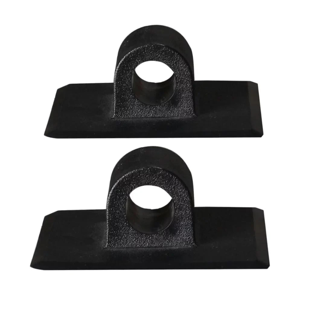 kesoto 6x1 Pair Kayak Motor Fix Bracket Buckle Rubber Dinghy Propeller Outboard Hook