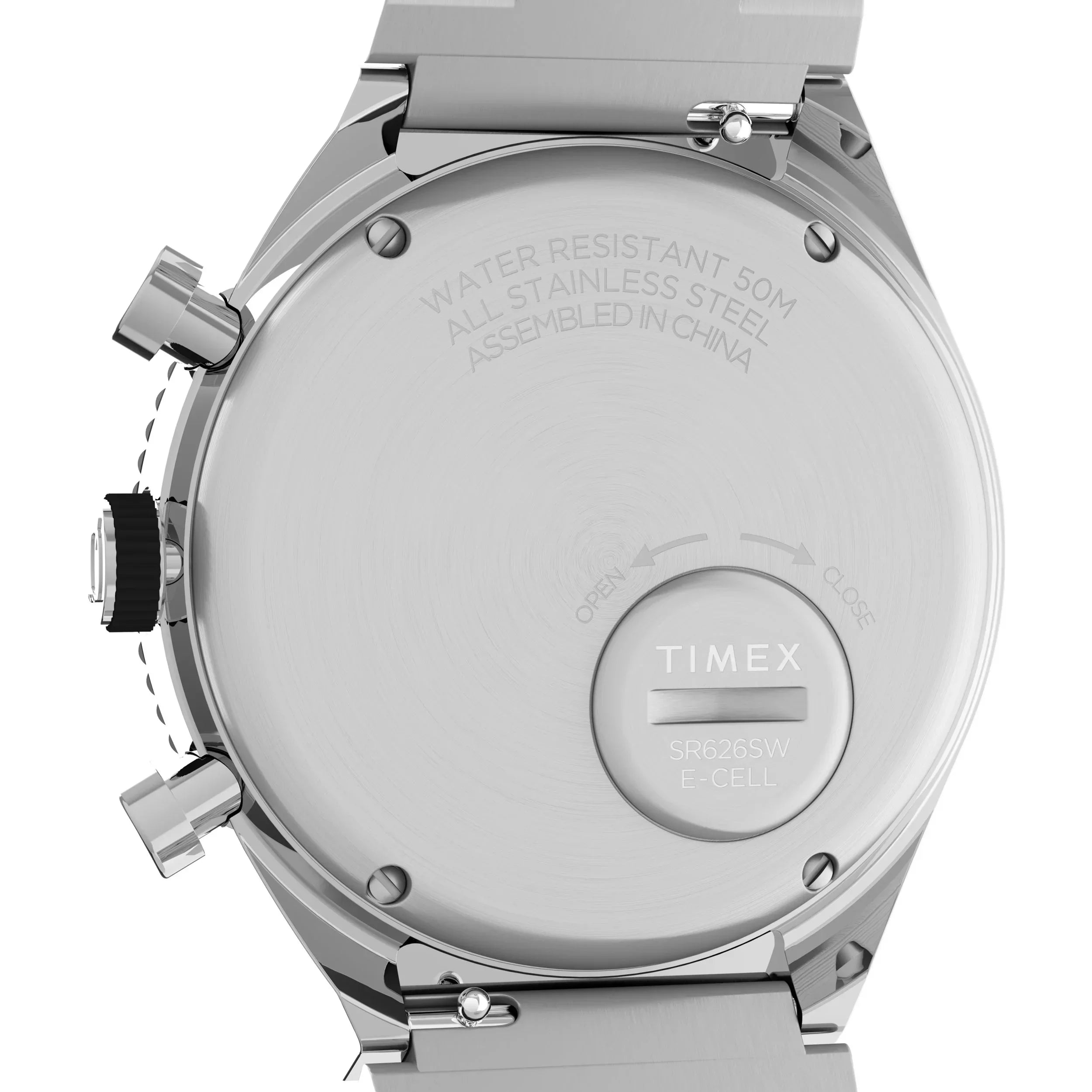 People Timex Q Three Time Zone Chronograph 40mm Watch TW2V69800