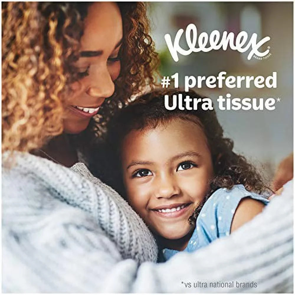 Kleenex Expressions Ultra Soft Facial Tissues, 18 Cube Boxes, 65 Tissues per Box (1,170 Total Tissues)