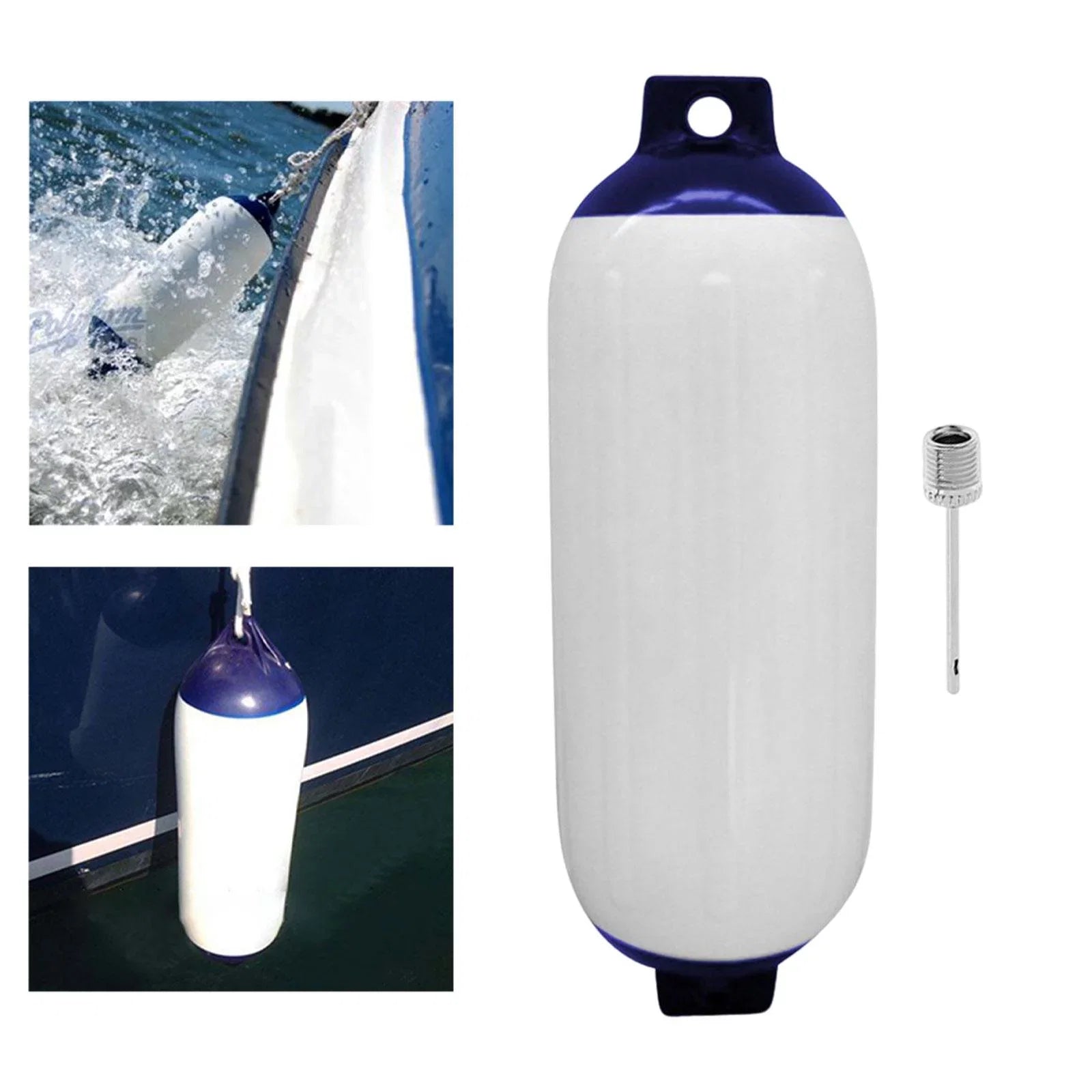 Boat , Reinforced Eye Termination With Inflating Boat Bumpers For Docking For Sailboats G3