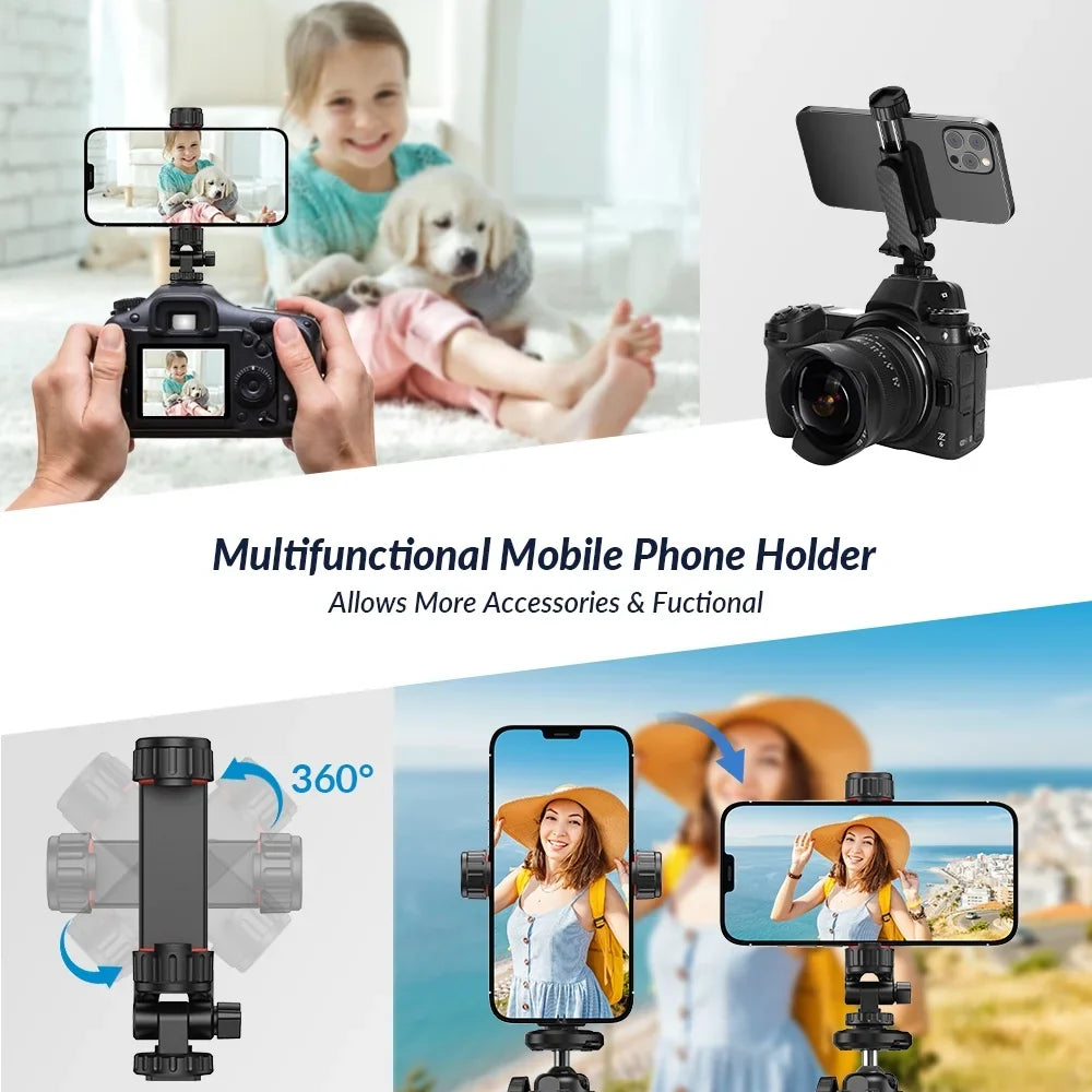 APEXEL Portable Flexible Octopus Tripod Final Point Mini Phone Stand 360 Rotation Shooting for Phone DSLR Gopro Live Streaming