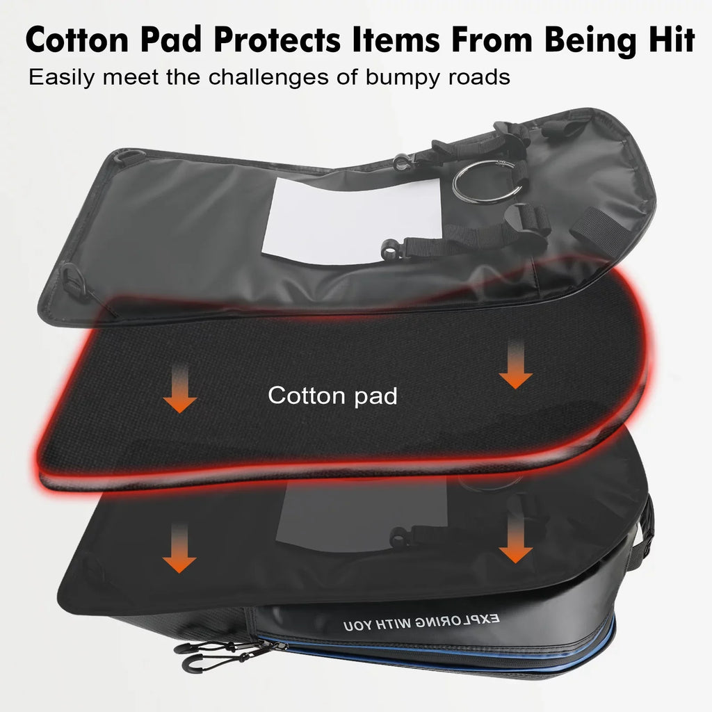 NICECNC PVC Center Seat Storage Bag For 2017-2023 Can-am Maverick X3 Turbo 2017-2024, 715004277