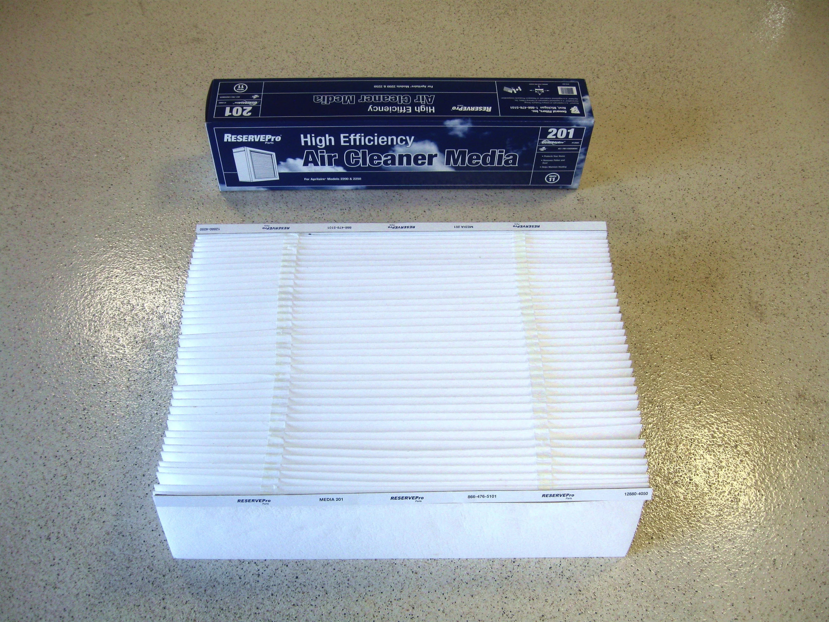 Generalaire 4050 12880 MERV11 People Media Air Filter For Aprilaire 201