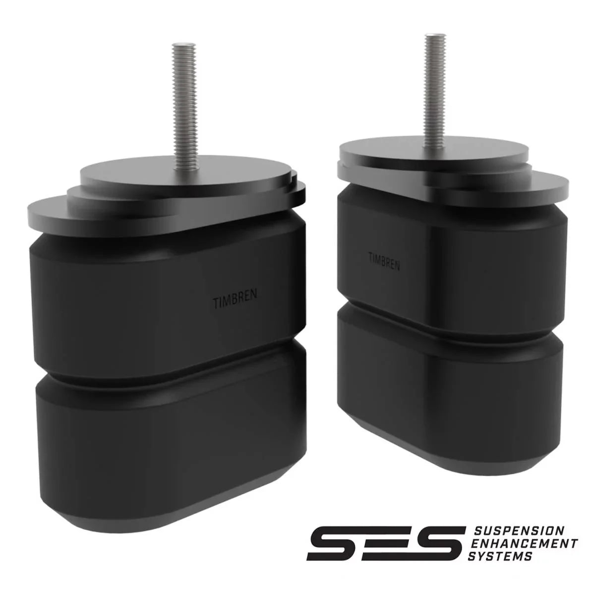 Timbren 2017-2019 Fits Chevrolet Silverado 1500 Fits GMC Sierra 1500 2WD 4WD Rear MagneRide SES Suspension Gentlemen System Rubber Helper Spring Kit GMRCK15MR