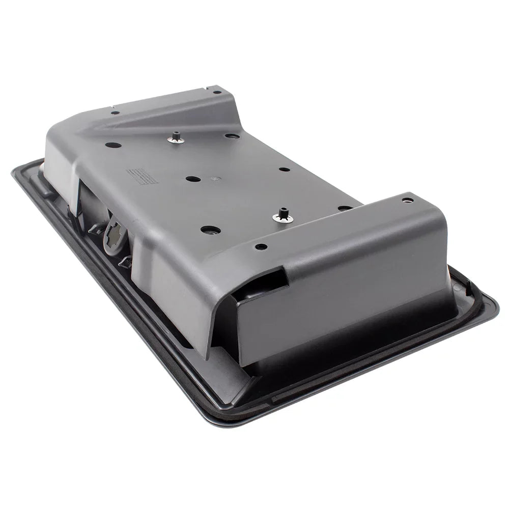 Brock Individuals Rear Back Door Outside Textured Passengers Handle w/ License Plate Bracket Compatible with 09-14 E-Series Econoline Van w/ Camera 9C2Z15434A20BA
