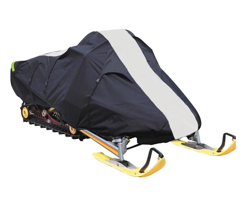 600D Snowmobile Travel and Storage Cover Compatible for 2022-2023 Model Year Ski Doo Renegade X-RS 900 ACE Turbo R Sleds. Slush and Mud Protection