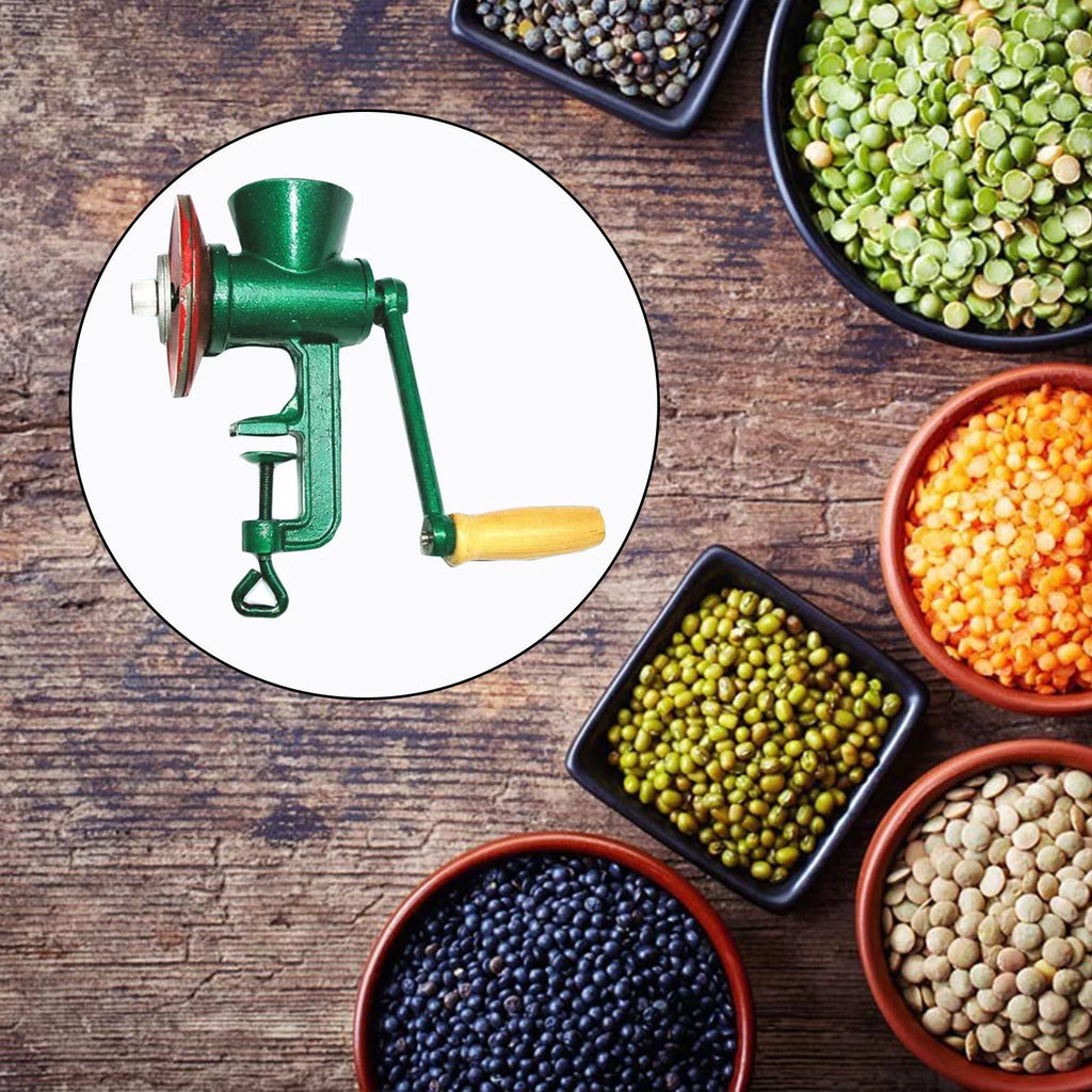 Manual Mill Peanut Coarseness Adjustable Wheat Bean Barley Pepper Crusher Grinder Mill Coffee Grinder