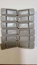 LOT OF 48 - JOY MANGANO HUGGABLE Dark HANGER CLIPS (Silver Grey)