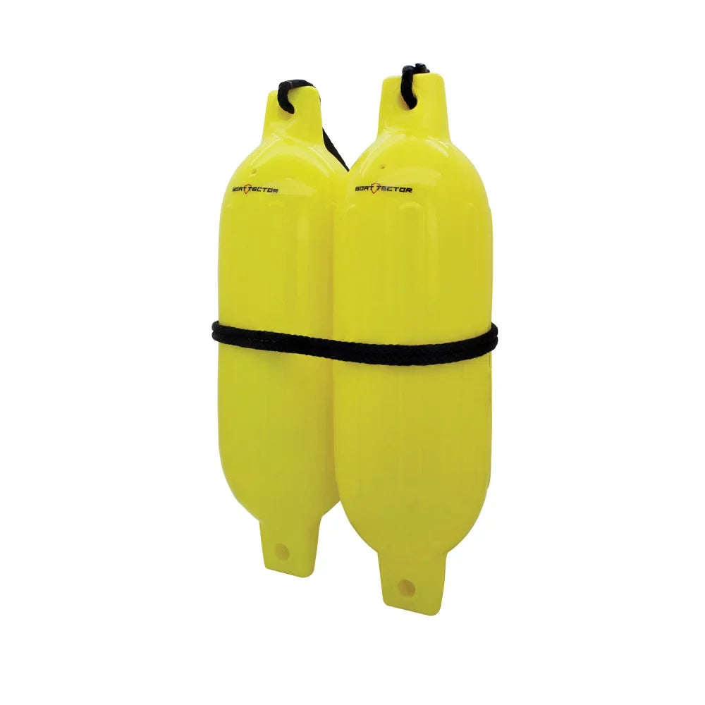 Extreme Max 3006.7599 BoatTector Inflatable Final Point Value 2-Pack - 6.5" x 22", Neon Yellow