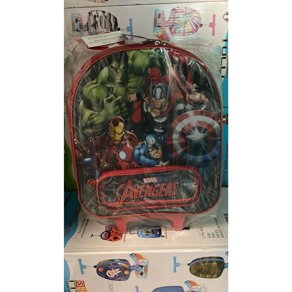 Avengers 19" Softside Wheeled Luggage Carry-on Travel Trolly Rolling Suitcase for Kids