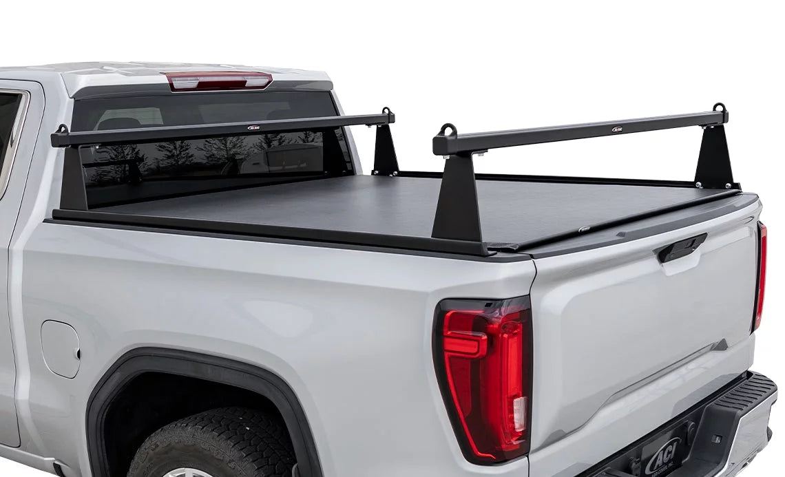 ADARAC 2008-2016 Fits Ford F-250 F-350 Super Duty 6' 8" Matte Dark Aluminum M-series Truck Bed Racks F4010032