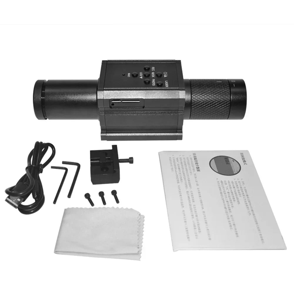 walmeck Portable Monocular Night-Visions Sight Device Day Night Use Telescopes 1.2inch Display Photo Taking Video Recording Infrared Digital Video Camera for Fishing Boating Wildlife Observation