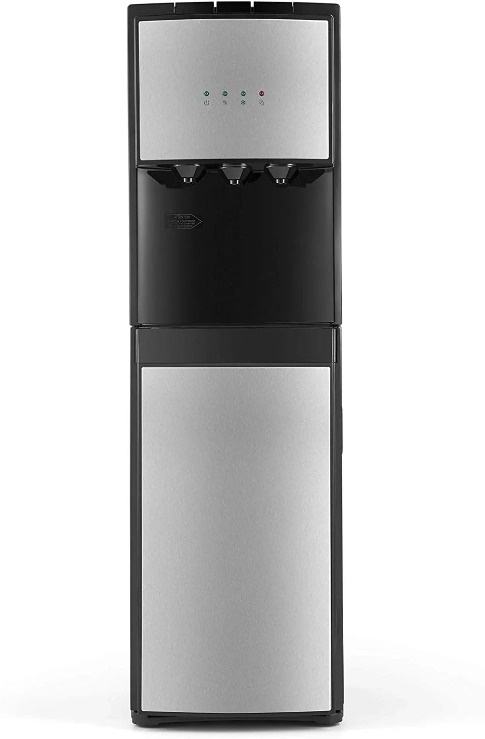 COSVALVE 5 Gallon Bottom Loading Hot Cold Normal Water Dispenser (Silver, Dark