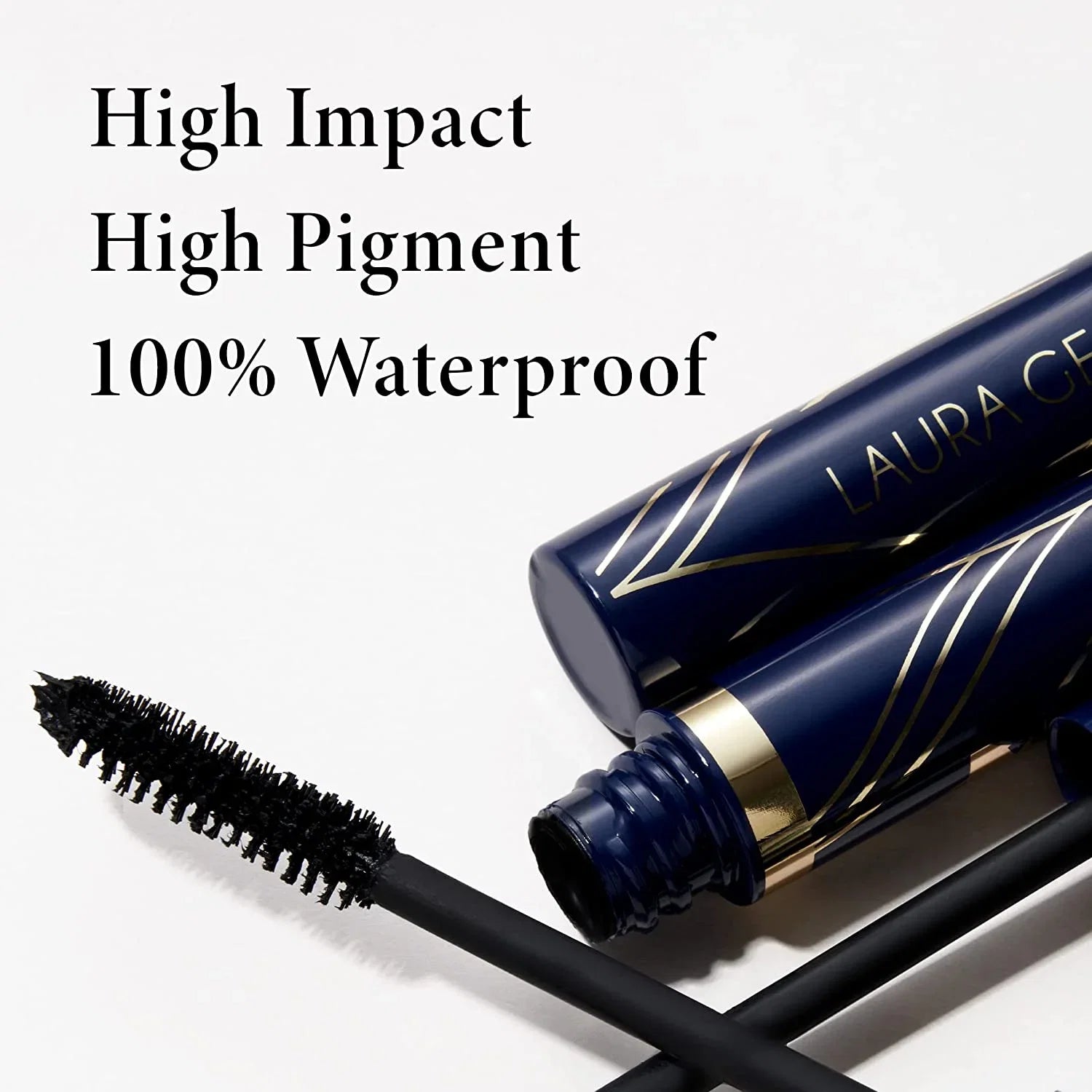 LAURA GELLER NEW YORK Always There Waterproof Lengthening Mascara Duo in Midnight