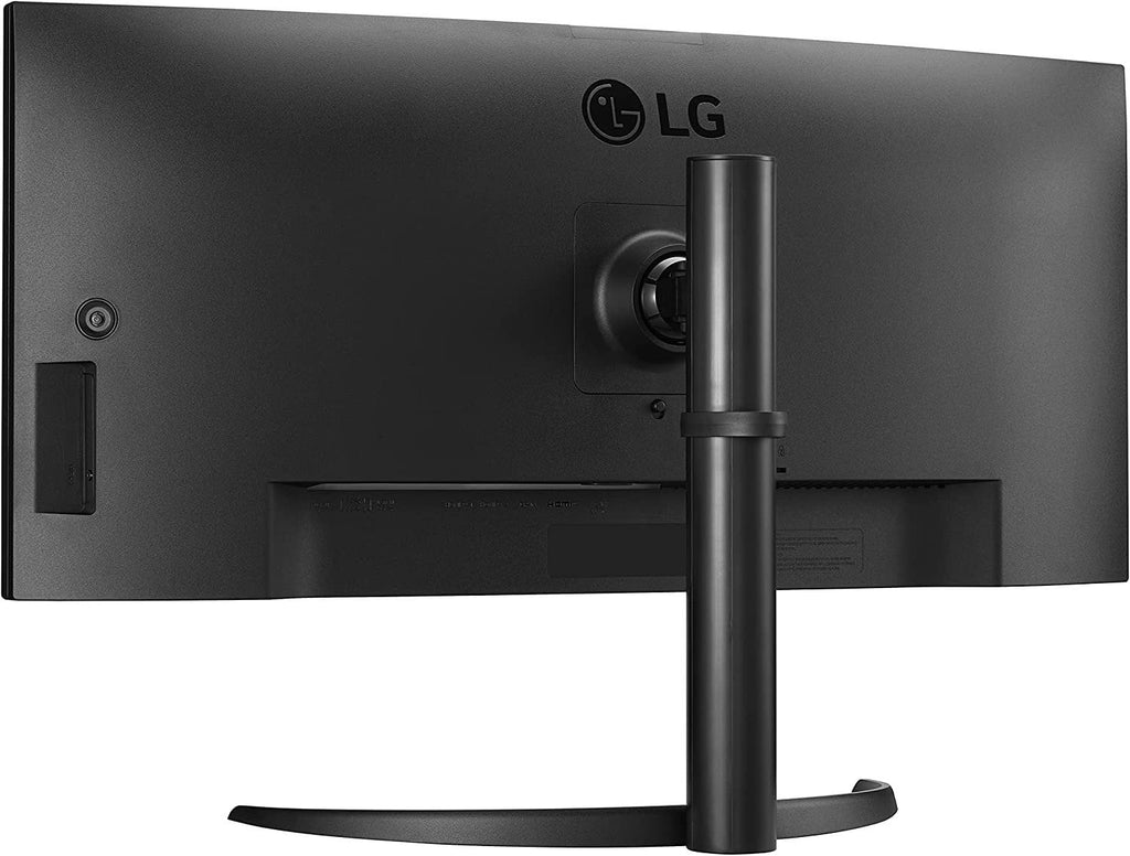 LG UltraWide QHD 34-Inch Curved Computer Monitor 34WQ73A-B, IPS with HDR 10 Compatibility, Built-In KVM, and USB Type-C, Dark