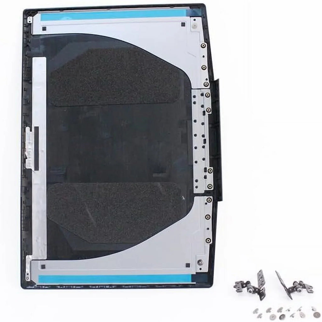 Ecl LCD Back Cover & Hinges & Screws Set Red Logo 0YGCNV for Dell Ins-piron Gaming G3 15 3500 G3 15 3590 Dark Top