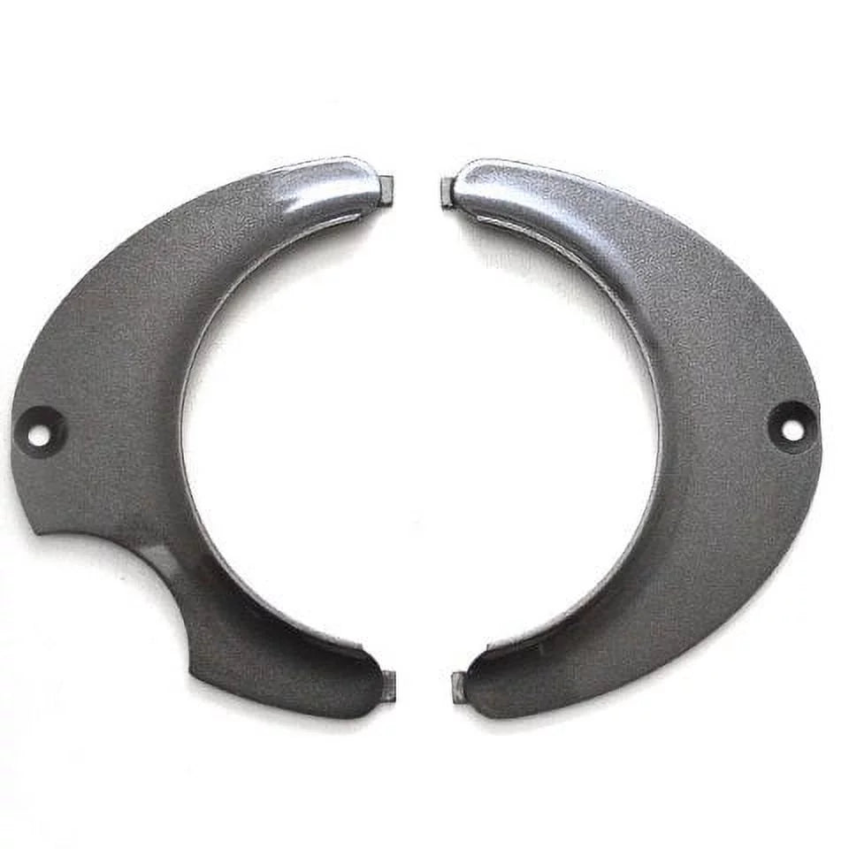 Mercury Boat Throttle Control Bezels | Silver Gen II (Set of 2)