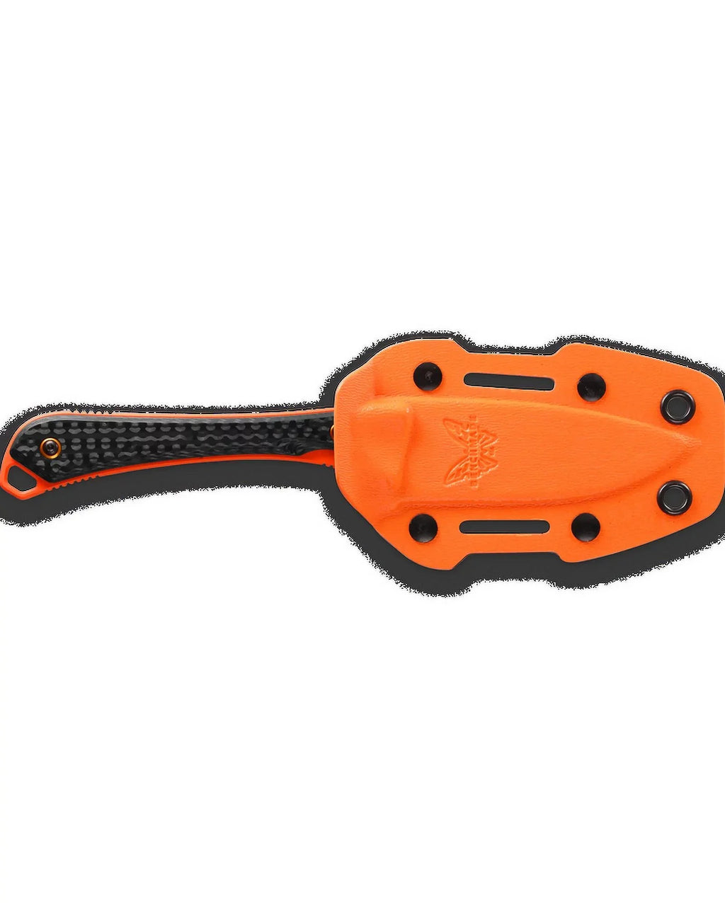 Benchmade Altitude 3.08" Fixed Blade Carbon Fiber Handle Orange Cerakote CPM-S90V 15201OR Knife