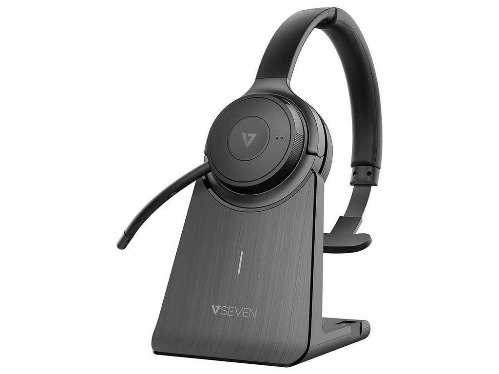V7 Wireless Mono Headset On Ear Ebony (HB605M)