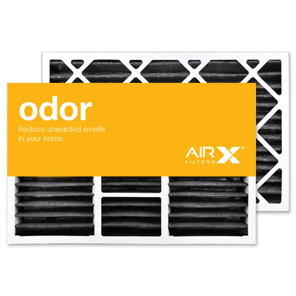 AIRx Filters Odor 16x25x5 Media Air Filter MERV 8 Individuals for Bryant Carrier CARF8250606 FILBBCAR0016 FILBBFT0016 FILCCCAR0016 , 2-Pack