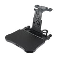 Aibecy Adjustable Car Seat Travel Table Multifunctional Foldable Car Back Seat Food Tray, Car Table with Phone Holder for Working, Writing, Eating Ebony