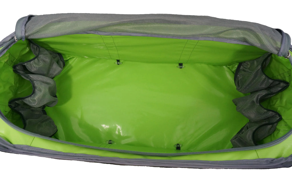 K-Cliffs Heavy Duty Trunk Organizer, XL Large Pop-up Grocery Cargo Bag, Nylon, Dark