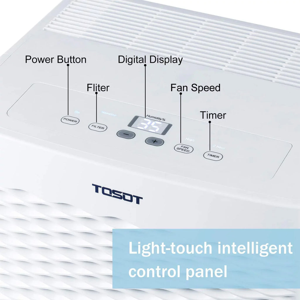 TOSOT 50 Pint 4500 Sq Ft Dehumidifier Energy Star Super Quiet (OPEN BOX) DI66