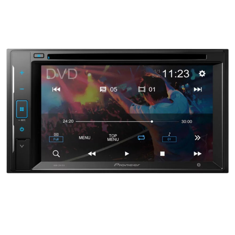 KIT2707 Bundle with Pioneer Multimedia DVD Car Stereo and Installation Kit - for 2003-2009 Toyota 4Runner Sport Edition w/RDS / Bluetooth Touchscreen, Backup Camera, Dash Kit