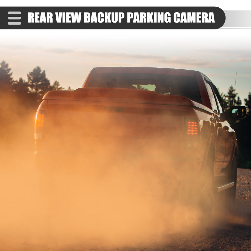 Unique Bargains Rear View Parking Assist Camera for Dodge 1500 2010 Plastic Glass Midnight