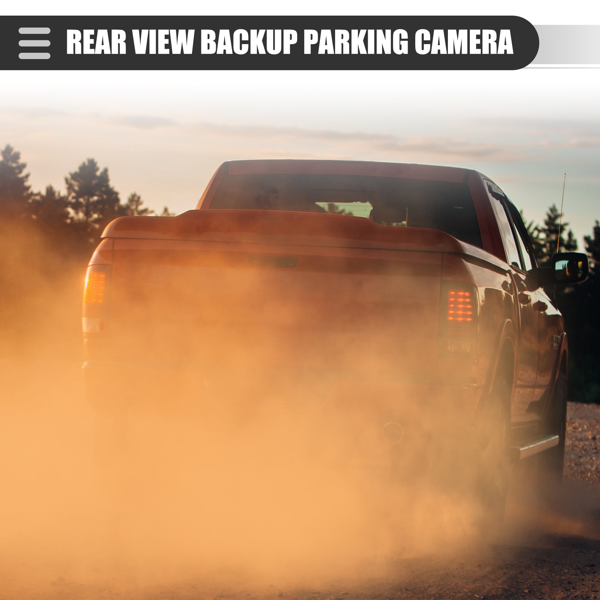 Unique Bargains Rear View Parking Assist Camera for Dodge 1500 2010 Plastic Glass Midnight