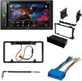 KIT4817 Bundle for 1995-2000 Oldsmobile Aurora W/ Pioneer AVH-241EX Double DIN Car Stereo with Bluetooth/Backup Camera/Installation Kit/in-Dash DVD/CD AM/FM 6.2" Touchscreen Digital Media Receiver