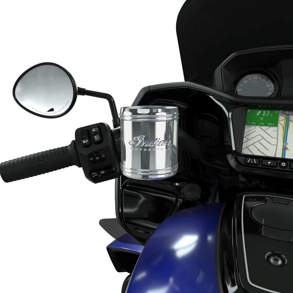 Indian Motorcycle Pinnacle Cup Holder, Chrome | 2880137