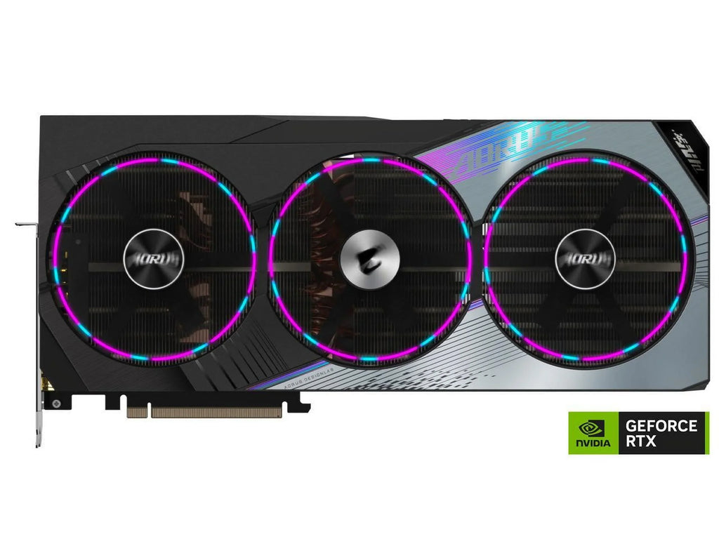 GIGABYTE AORUS GeForce RTX 4090 24GB GDDR6X PCI Express 4.0 x16 ATX Video Card GV-N4090AORUS M-24GD