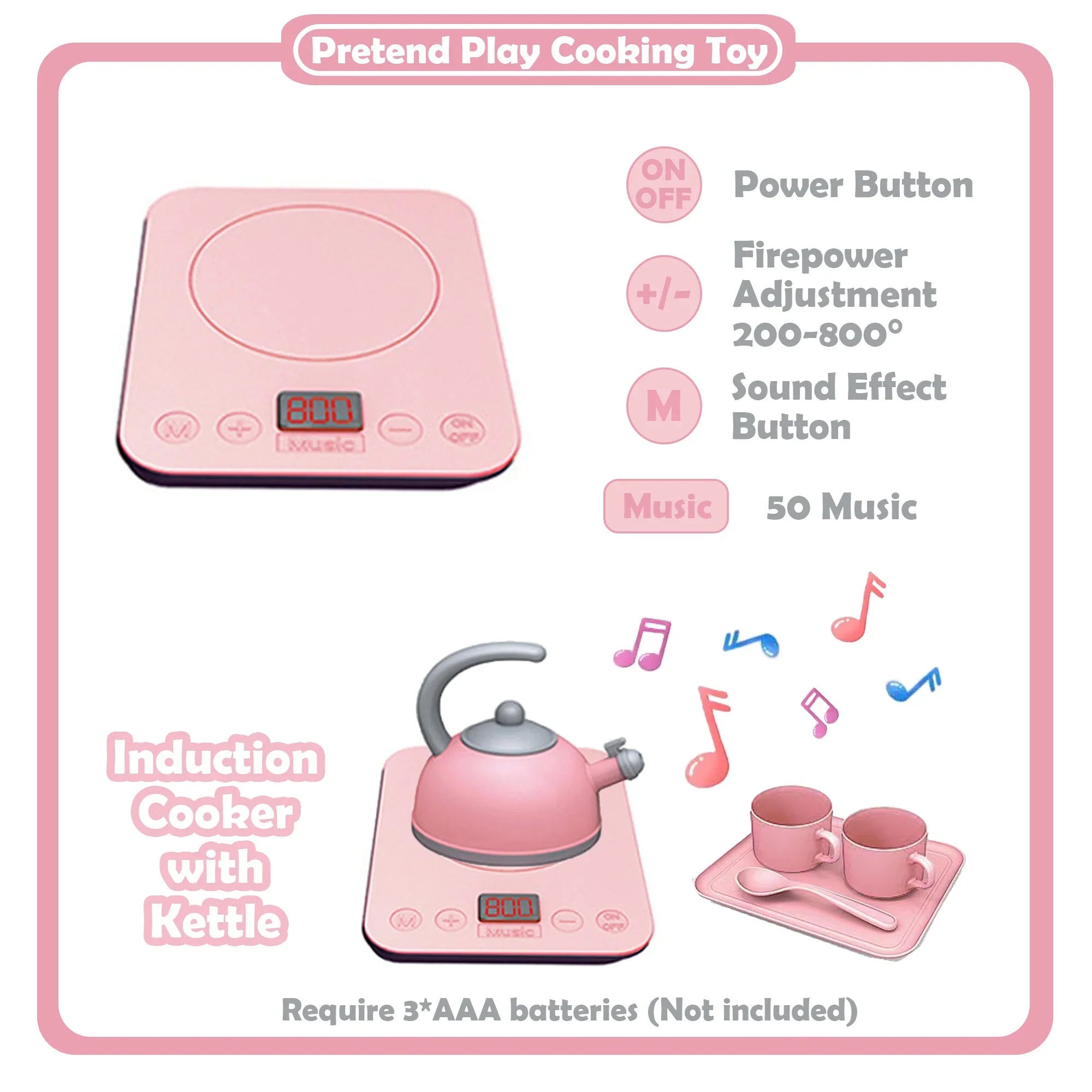 Richgv Edge Play Kitchen Sink Toys with Running Water, 23PCS Electric Water Sink Toy with Play Induction Cooker Play Cutting Food, Kids Kitchen Role Play Toys for Boys Girls