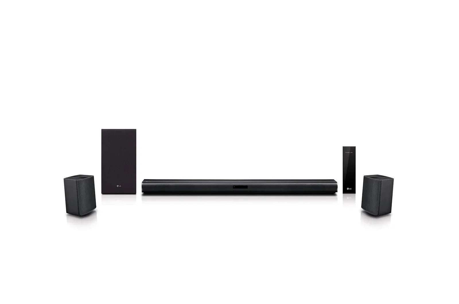 LG 4.1 Channel 420W Soundbar Surround System with Wireless Speakers - SLM4R