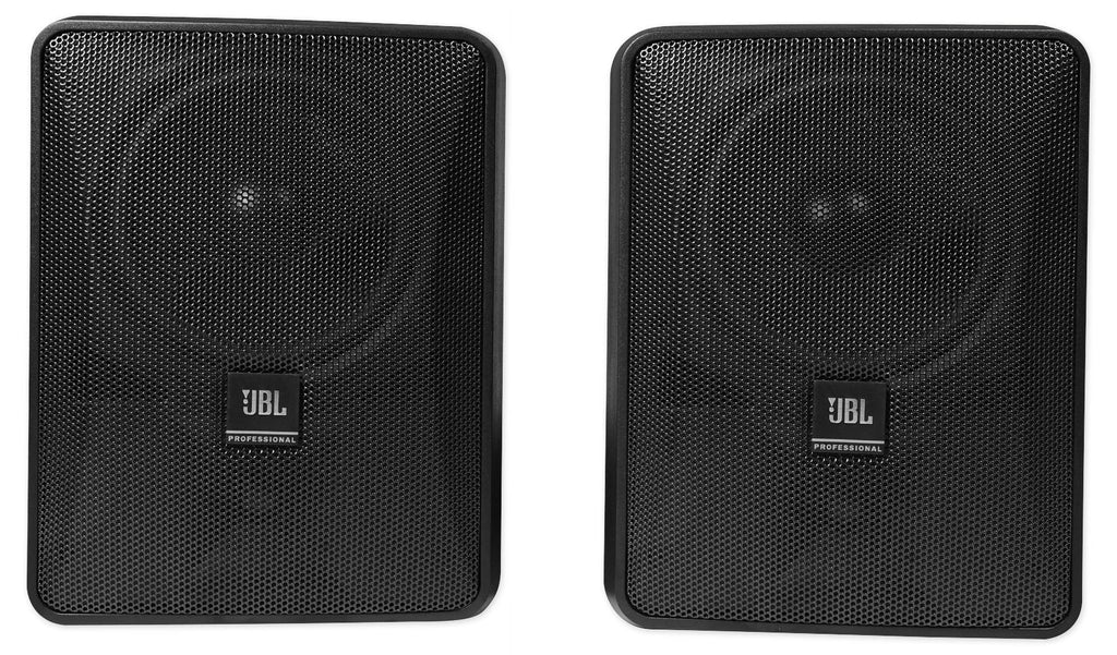 4) JBL 5.25" Ebony Commercial Wall+6.5" Ceiling Speakers+Amp Restaurant/Cafe/Bar