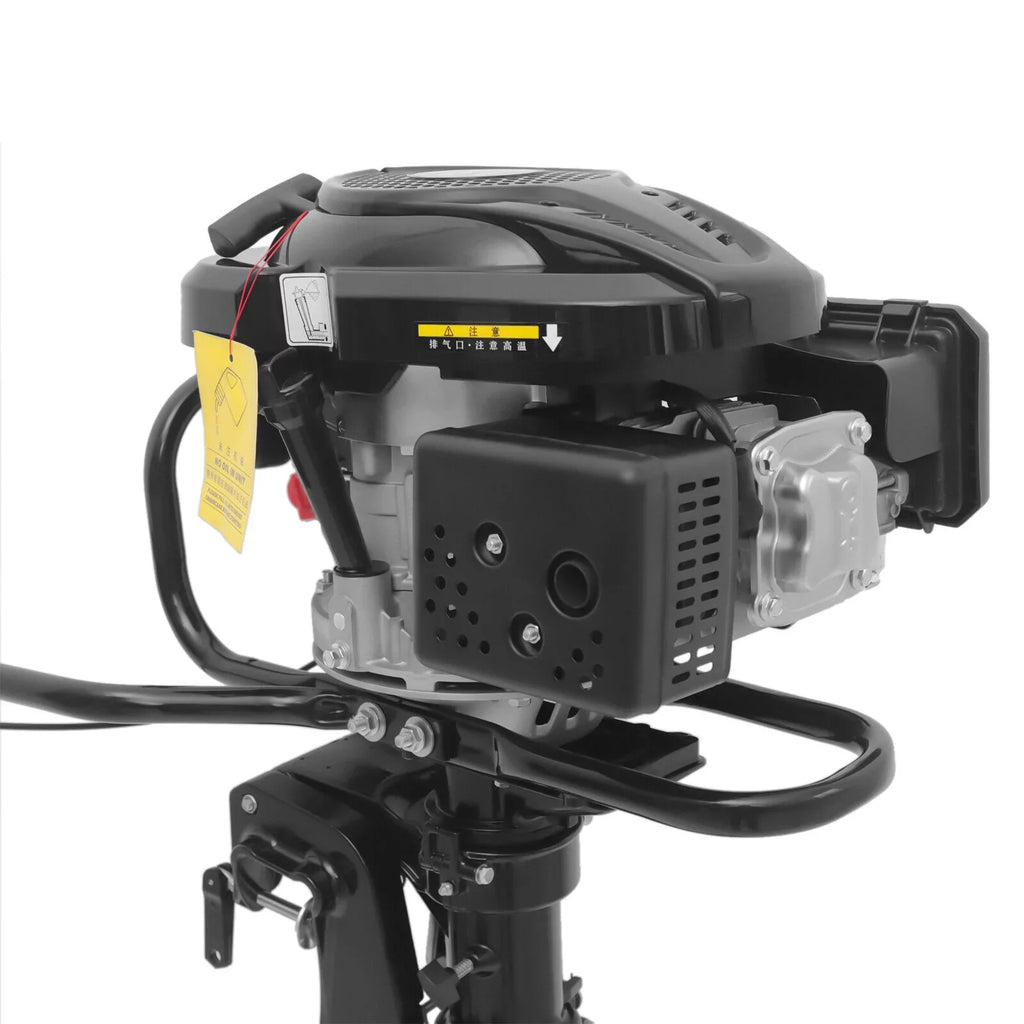 7.5 HP Heavy Duty Outboard Motor Fishing Boat Engine Water Cooling System 196CC